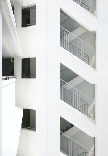 building, white, light Wallpaper 1640x2360