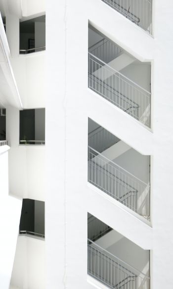 building, white, light Wallpaper 1200x2000