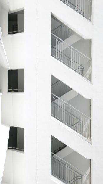 building, white, light Wallpaper 1440x2560