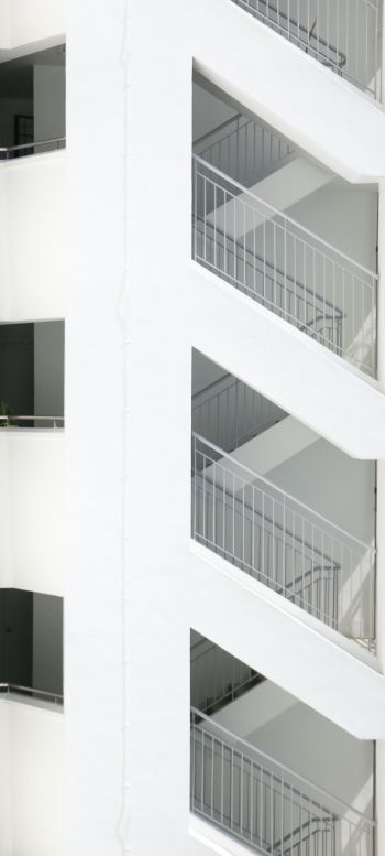 building, white, light Wallpaper 1080x2400