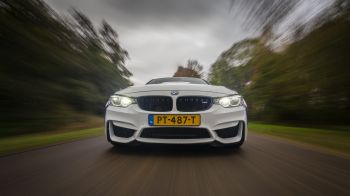 BMW M4, high speed Wallpaper 3840x2160