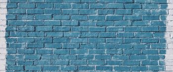 brick wall, wall Wallpaper 3440x1440