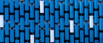 building, facade, blue Wallpaper 2560x1080