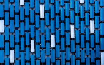 building, facade, blue Wallpaper 2560x1600