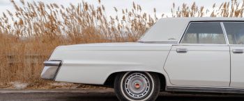 retro car, Chrysler, trunk Wallpaper 3440x1440