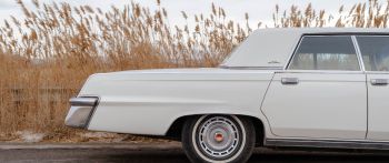 retro car, Chrysler, trunk Wallpaper 2560x1080