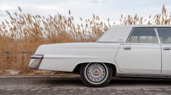 retro car, Chrysler, trunk Wallpaper 1600x900