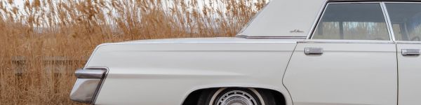 retro car, Chrysler, trunk Wallpaper 1590x400