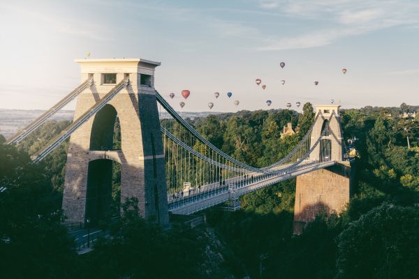 Clifton Bridge, Bristol, Great Britain Wallpaper 5596x3731