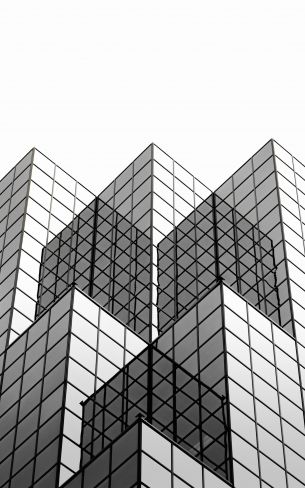 building, white, minimalism Wallpaper 1200x1920