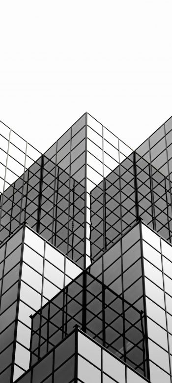 building, white, minimalism Wallpaper 720x1600