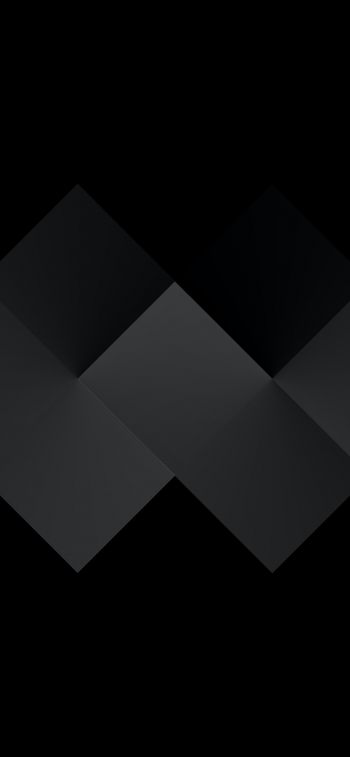 black, geometry, abstraction Wallpaper 1170x2532