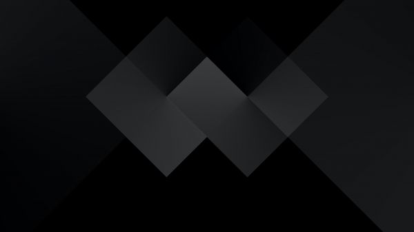 black, geometry, abstraction Wallpaper 1280x720