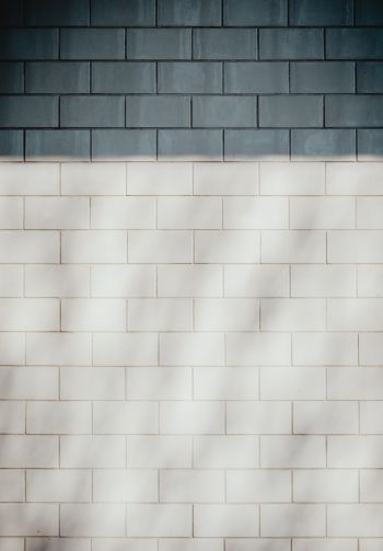 brick wall, wall, black and white Wallpaper 1640x2360