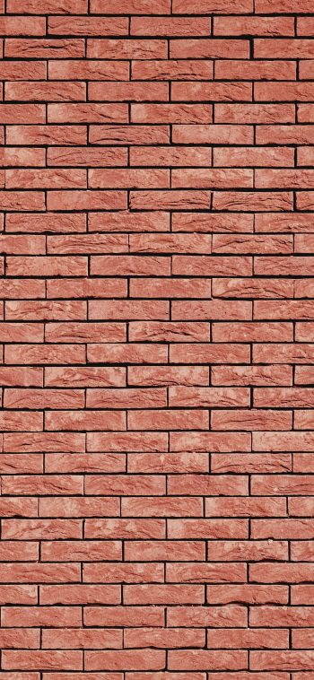 brick wall, wall, background Wallpaper 1080x2340