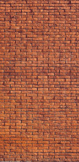 brick wall, wall, background Wallpaper 1080x2220