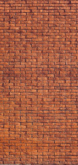 brick wall, wall, background Wallpaper 1080x2280