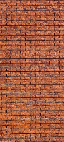 brick wall, wall, background Wallpaper 1440x3200