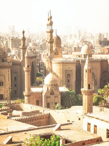 urban landscape, Egypt, yellow Wallpaper 1668x2224
