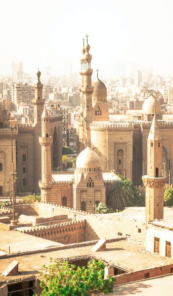 urban landscape, Egypt, yellow Wallpaper 600x1024