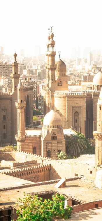 Обои 1080x2340 городской пейзаж, Египет, желтый