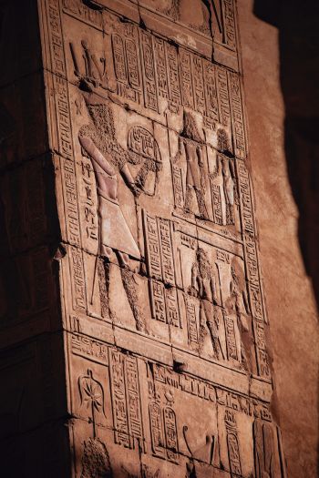 Обои 640x960 Египет, археология, иероглифы