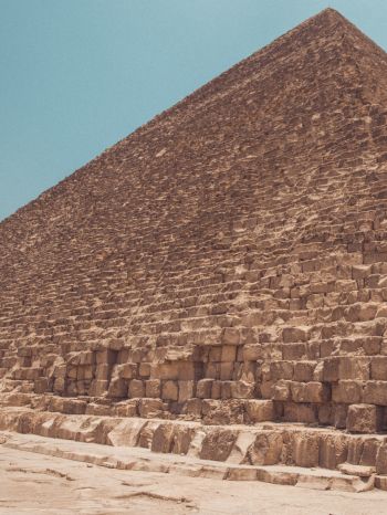 pyramid, Cairo, Egypt Wallpaper 1620x2160