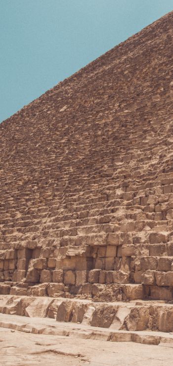 Обои 1440x3040 пирамида, Каир, Египет