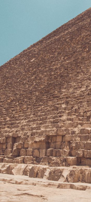 Обои 1080x2400 пирамида, Каир, Египет