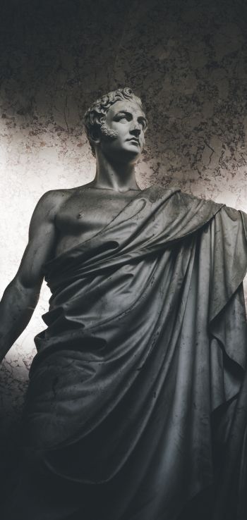 statue, art, dark Wallpaper 720x1520
