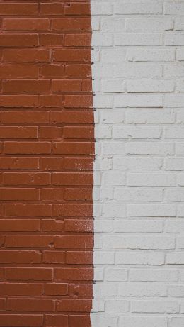 brick wall, wall, background Wallpaper 640x1136