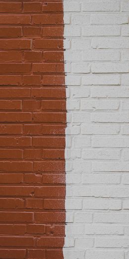 brick wall, wall, background Wallpaper 720x1440