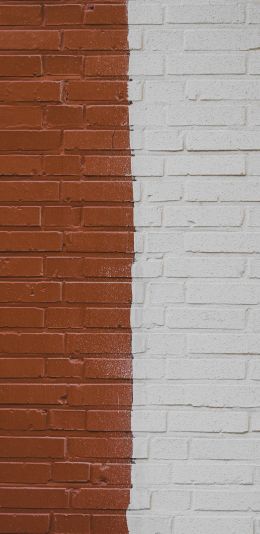 brick wall, wall, background Wallpaper 1080x2220