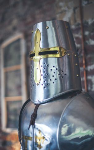 knight, armor, warrior Wallpaper 1752x2800