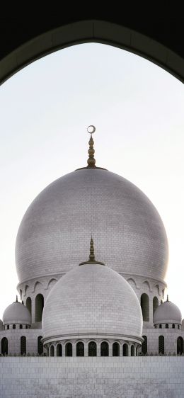 Обои 1284x2778 мечеть, купол, храм