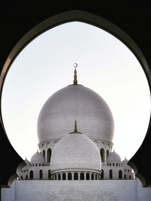 Обои 1668x2224 мечеть, купол, храм