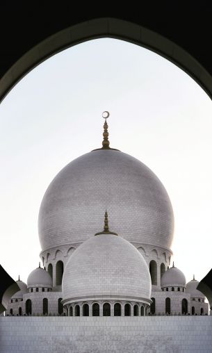 mosque, dome, temple Wallpaper 1200x2000