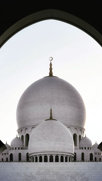 Обои 640x1136 мечеть, купол, храм