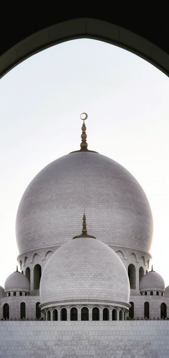 Обои 1080x2280 мечеть, купол, храм