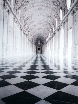 Venaria Reale, palace, white Wallpaper 1536x2048
