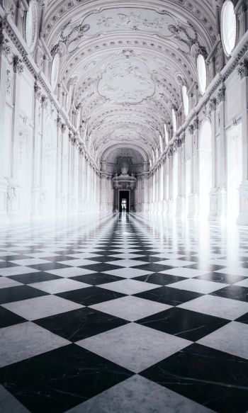 Venaria Reale, palace, white Wallpaper 1200x2000