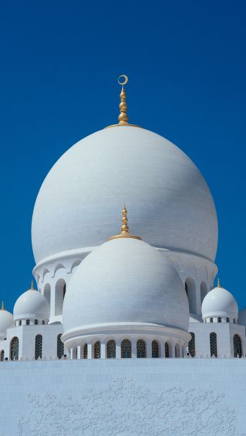 Обои 640x1136 мечеть, купола, храм