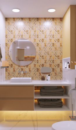 aesthetics, bathroom, interior Wallpaper 600x1024