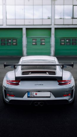 Обои 1440x2560 Porsche GT3 RS, спортивная машина