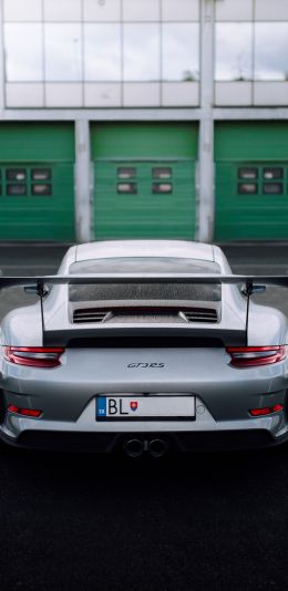 Porsche GT3 RS, sports car Wallpaper 1440x2960