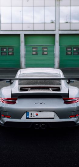 Porsche GT3 RS, sports car Wallpaper 1080x2280