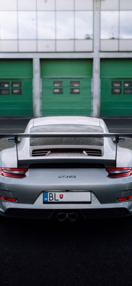 Porsche GT3 RS, sports car Wallpaper 1080x2340