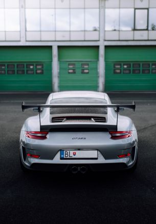 Porsche GT3 RS, sports car Wallpaper 1668x2388