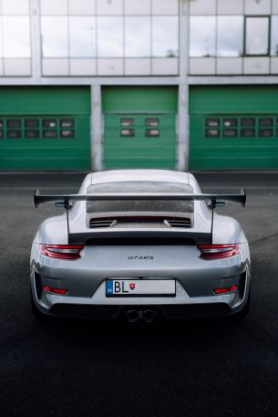 Porsche GT3 RS, sports car Wallpaper 640x960