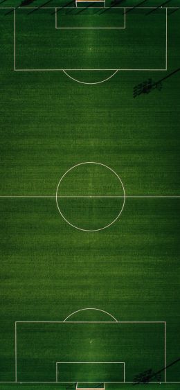 soccer field, top view, green Wallpaper 1080x2340